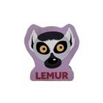 SHAPED ERASER LEMUR